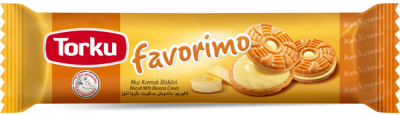 Torku Favorimo Banana Cream Biscuit 61 gr