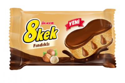 Ülker Dankek 8 Cake with Hazelnut 52 gr