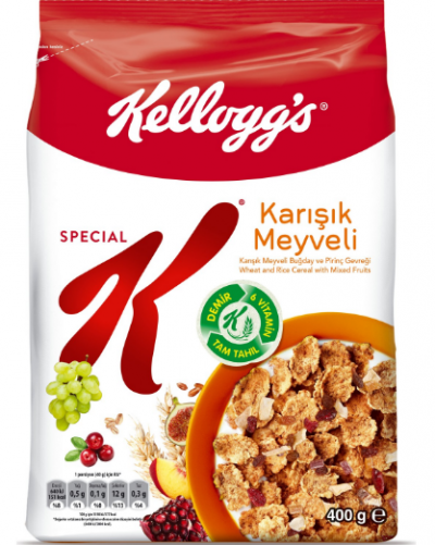 Ülker Kellogs Special K Mixed Fruit 400 gr