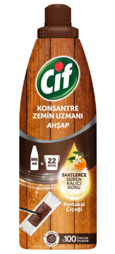Cif Concentrated Floor Expert Wood Orange Blossom  895 ml