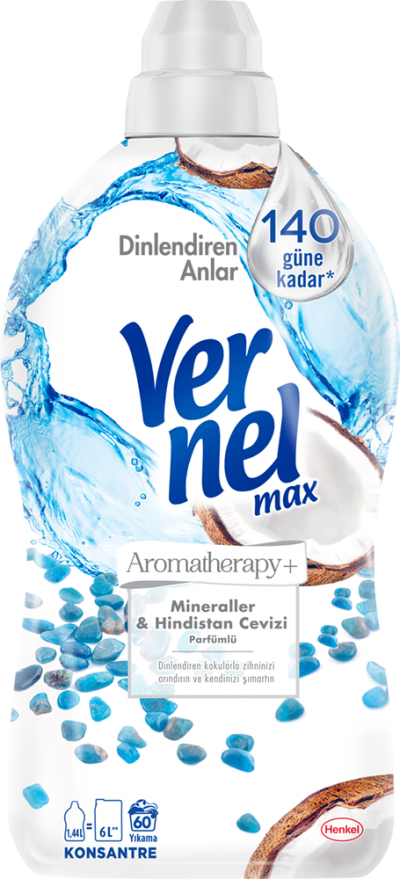 Vernel Max Aromatherapy Minerals&Coconut 1440 ml 