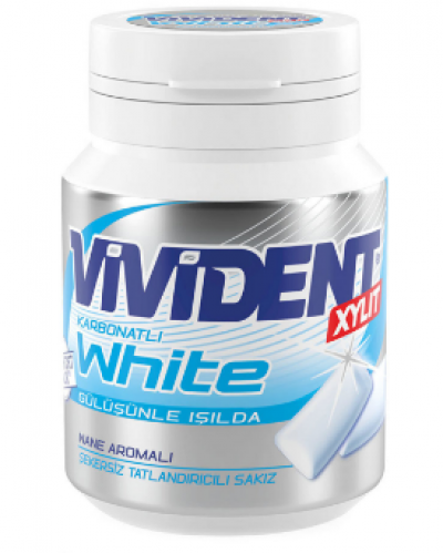 Vivident White Mint Gum  67 gr