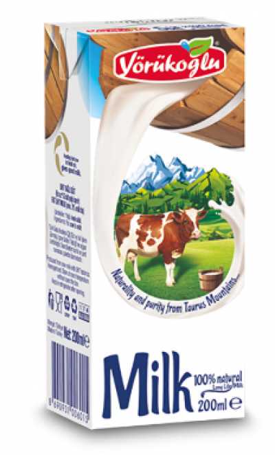 Yörükoğlu Whole Fat Milk Edge  200 ml 